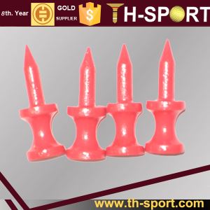 Golf z tworzyw sztucznych krok Tee spersonalizowane Tee