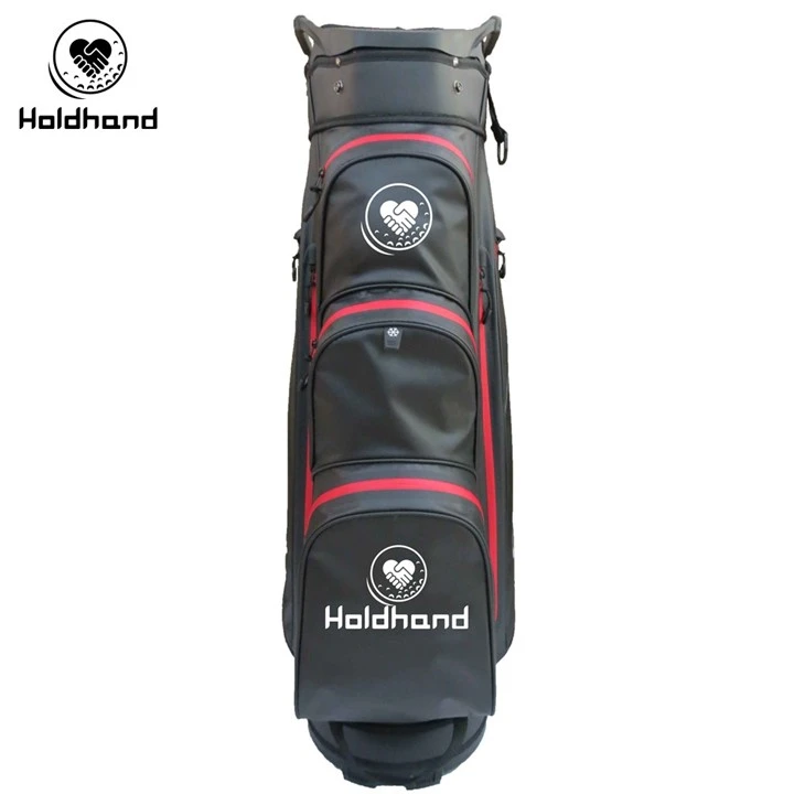 2026 Dual Strap Premium Material Pu Leather Material Golf Cart Bag suppliers