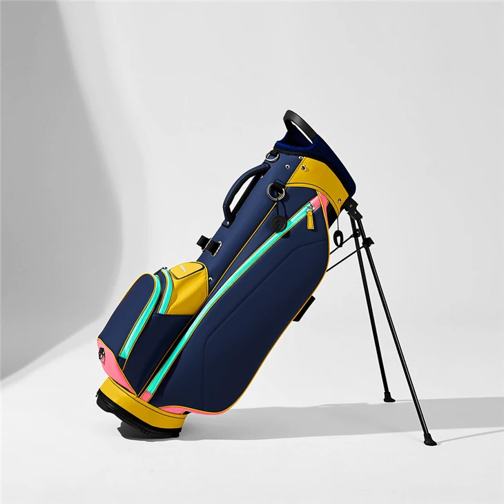 Elite Golf Staff Bag – 7-Divider System, Velour-Lined Putter Bay, Zippered Apparel Compartment & Durable Base factory