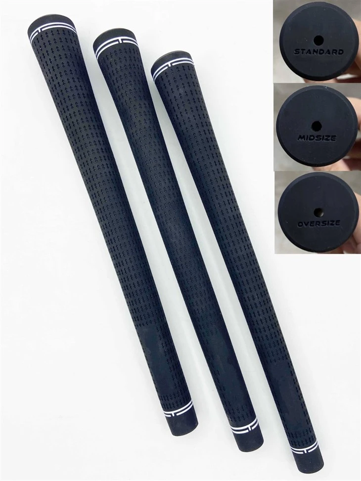 Rubber Golf Iron Grip – Black Anti-Slip Texture For Better Grip And Control factory