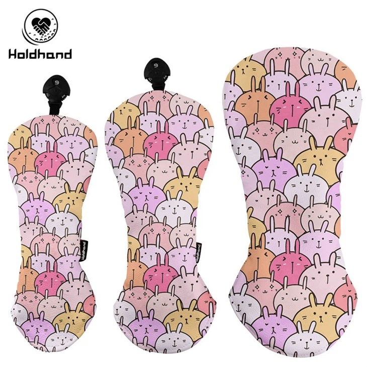 Wholesale PU Leather Golf Headcovers Club Head Cover Driver Headcover