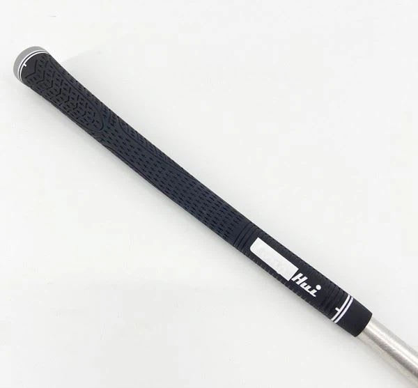 Custom Grey Cap With Black Rubber Grip