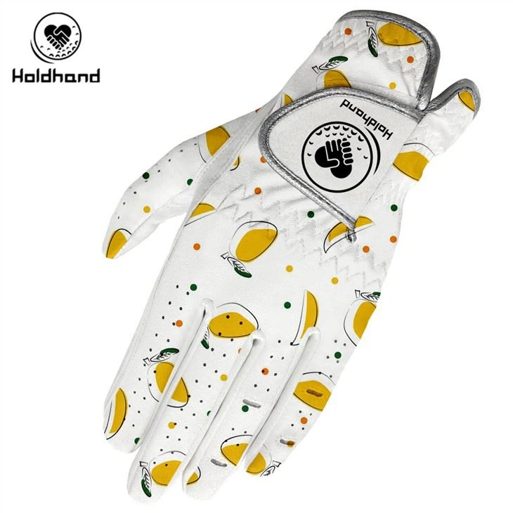 Niestandardowe logo Wysokiej jakości rękawiczki golfowe PU Cabretta OEM