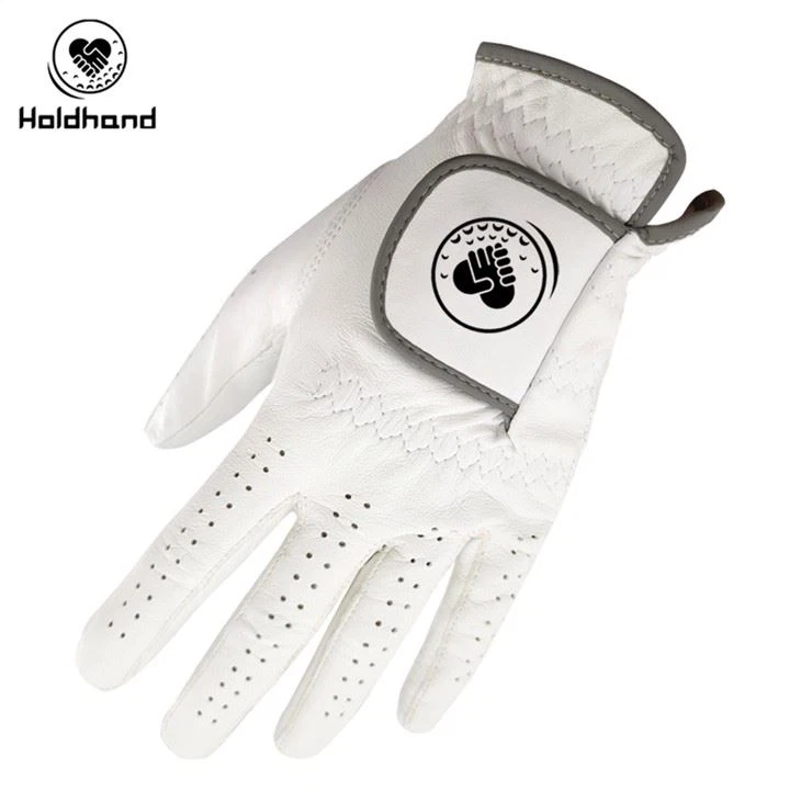 Custom Logo Real Leather Golf Glove