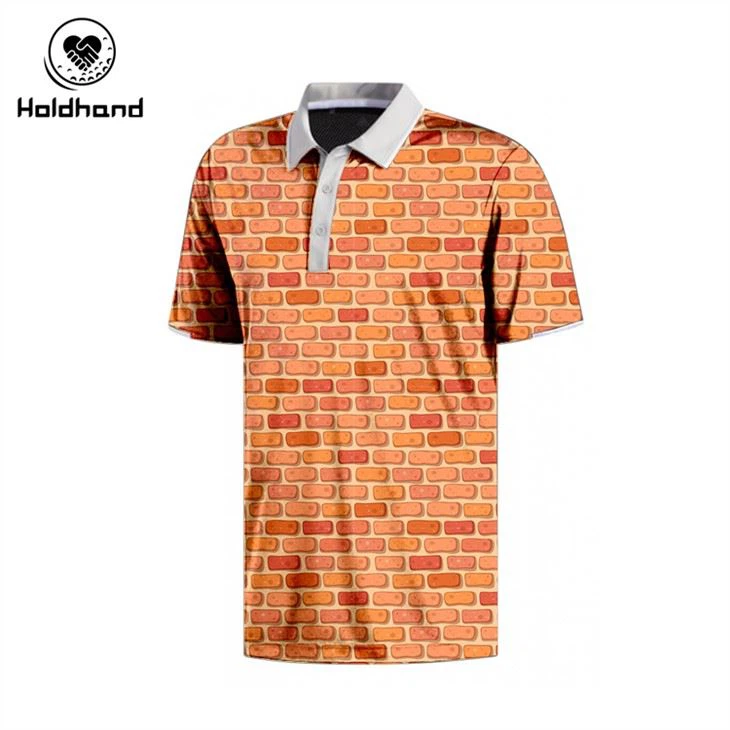 Euro Size Plus Golf Polo Shirt Czysta bawełna/poliester Męska koszulka polo Custom