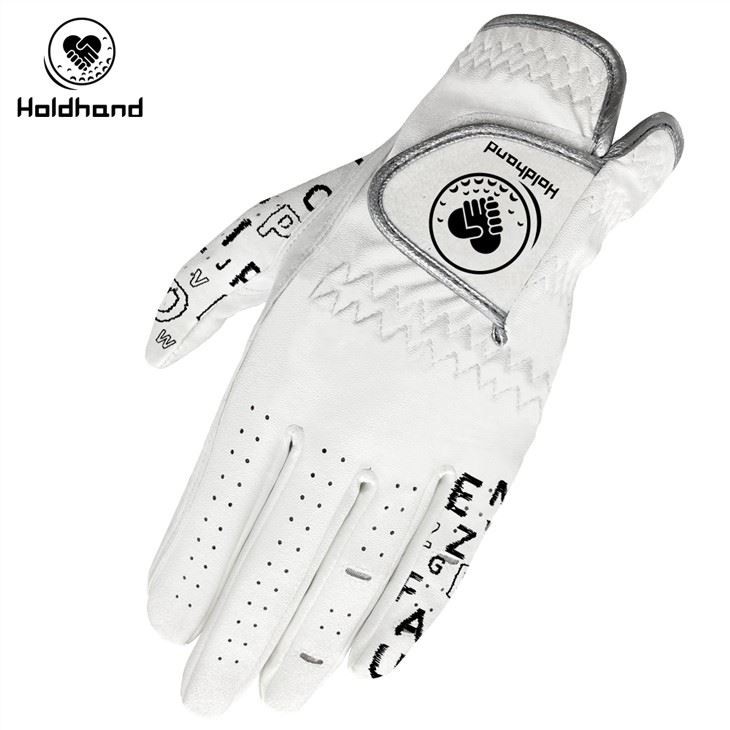 Hot Sales Finger Lettered Golfowe skórzane rękawiczki ze skóry owczej zmieszane ze skórą owczą